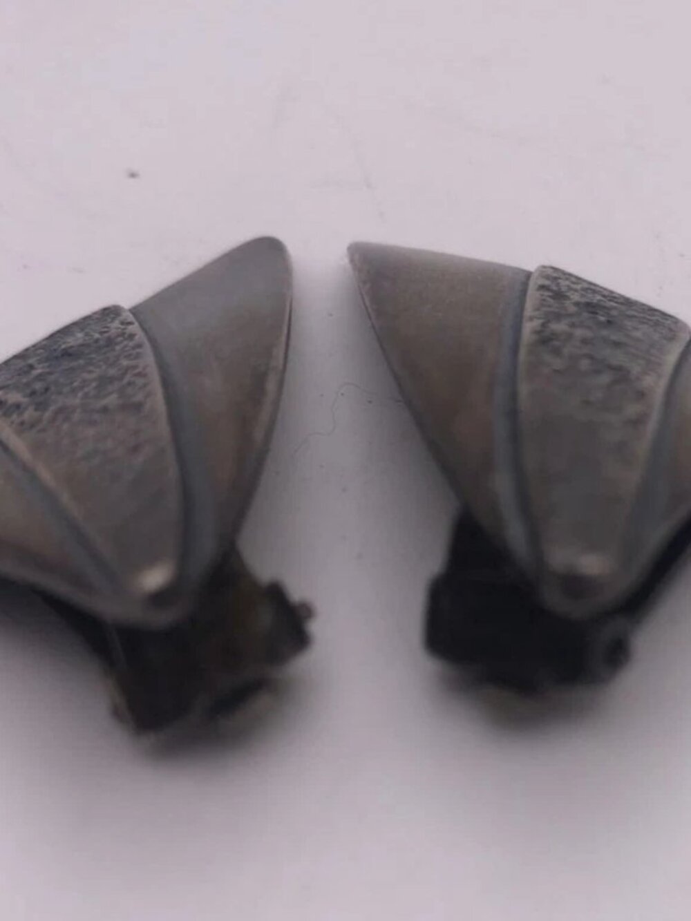 Share Vtg 925 Sterling Silver Art Deco Non-Piercing Earrings - 41x25mm #2